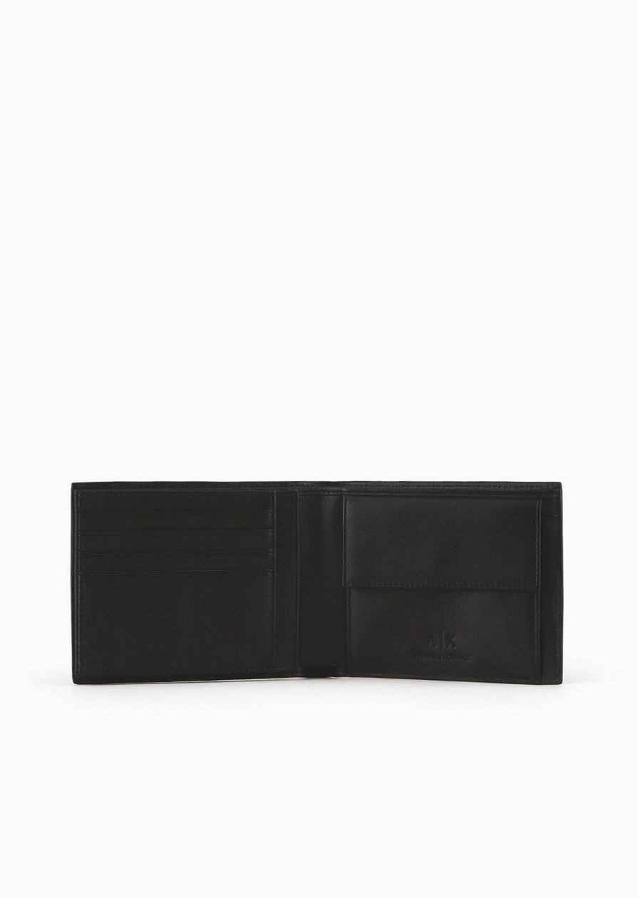 Uomo ARMANI EXCHANGE Portafogli | Wallet - Portafoglio In Pelle