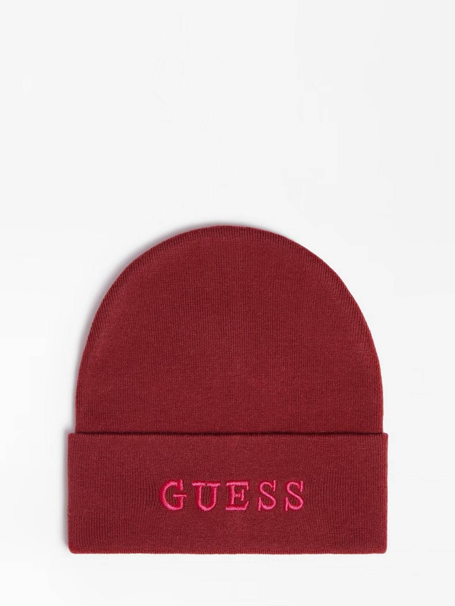 Donna GUESS Cappelli | Berretto Con Logo Ricamato