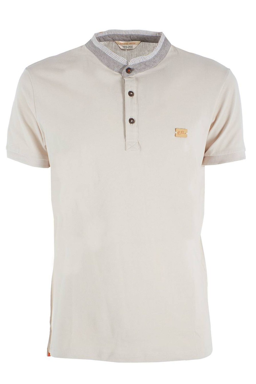 Uomo YES ZEE Polo | T-Shirt Polo Coreana