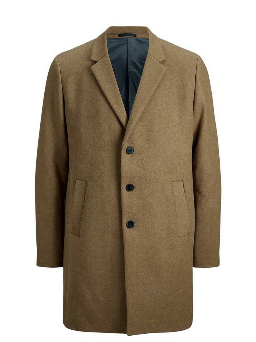 Uomo JACK & JONES Giubbotti E Cappotti | Moulder Wool Coat