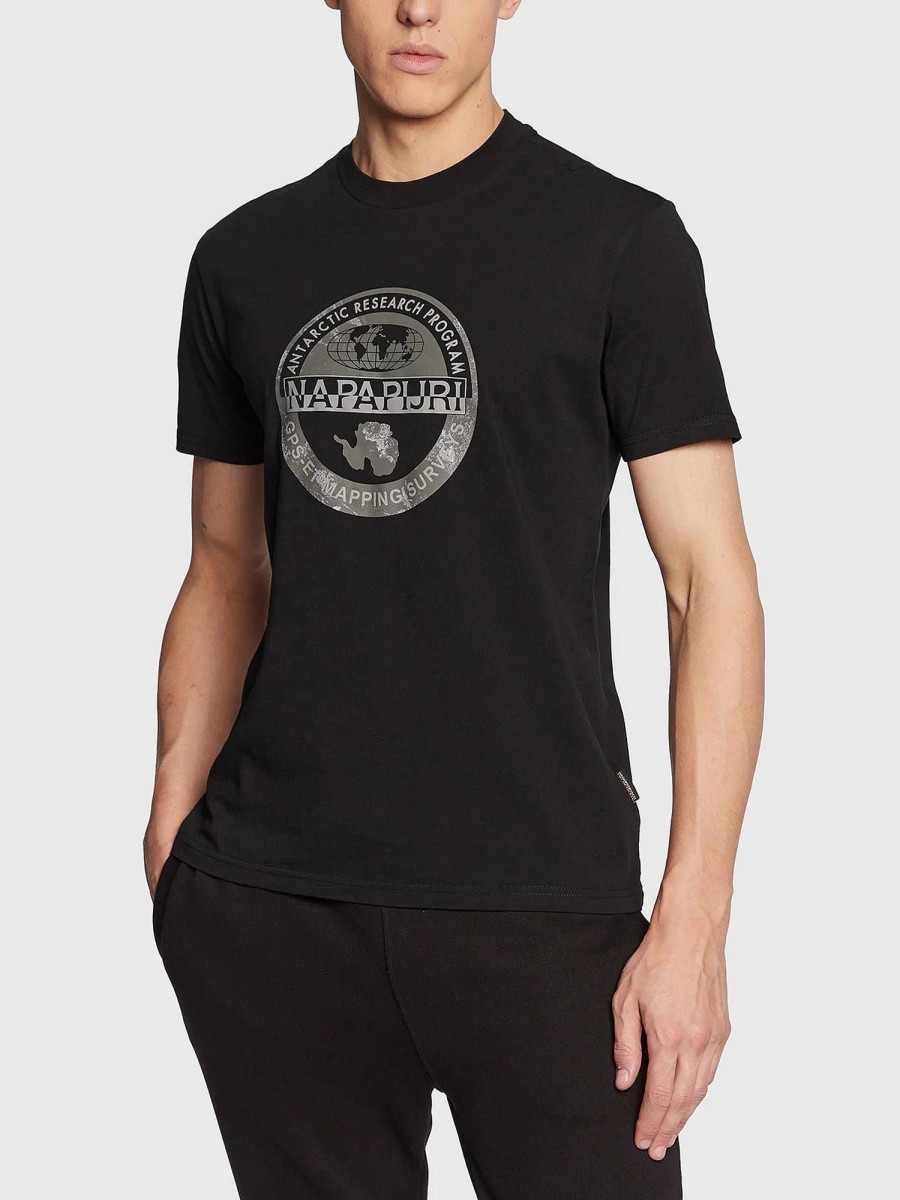 Uomo NAPAPIJRI T-Shirts | Tee Bollo - T-Shirt Con Logo