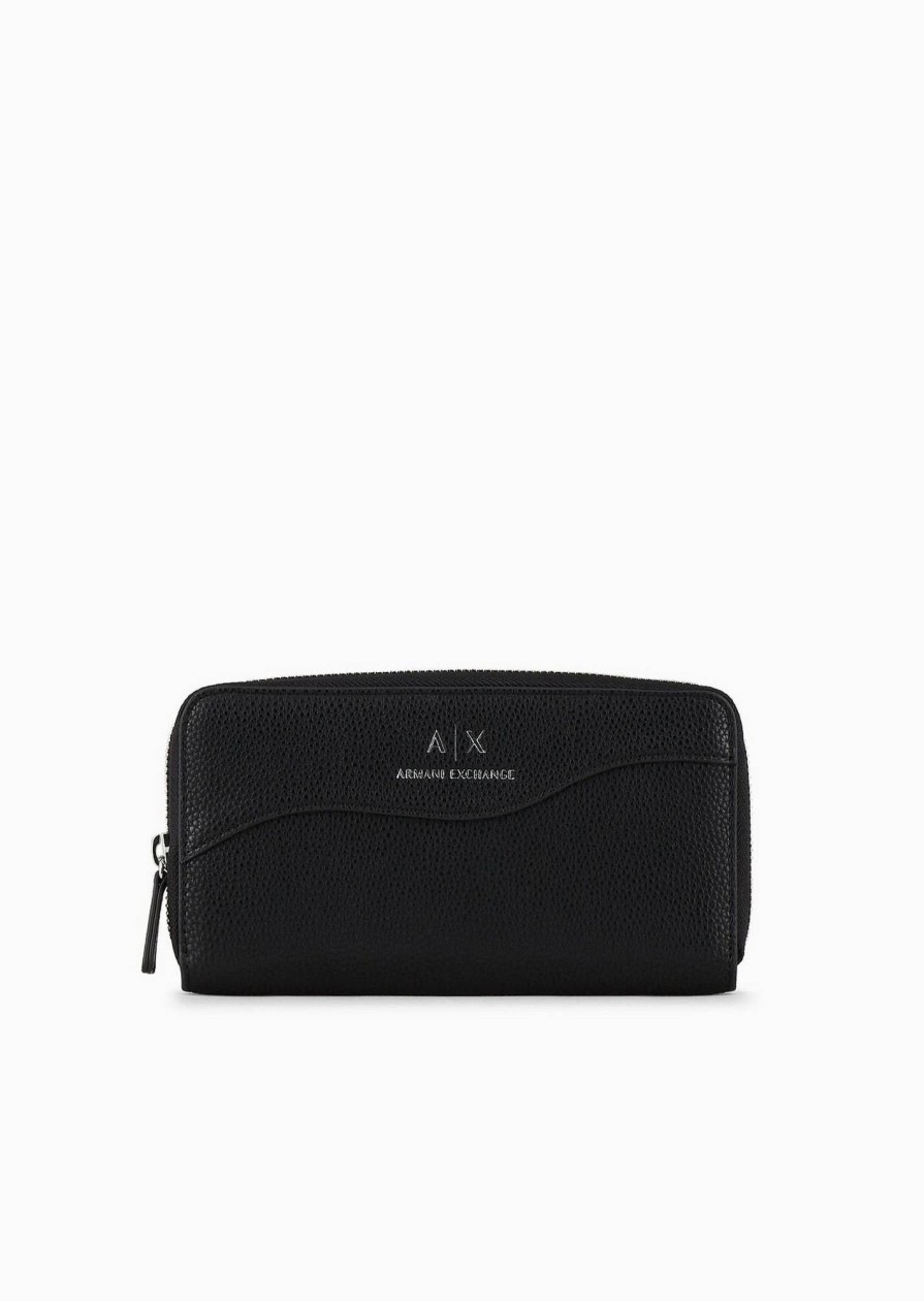 Donna ARMANI EXCHANGE Portafogli E Portacarte | Wallet Zip Around - Portafoglio