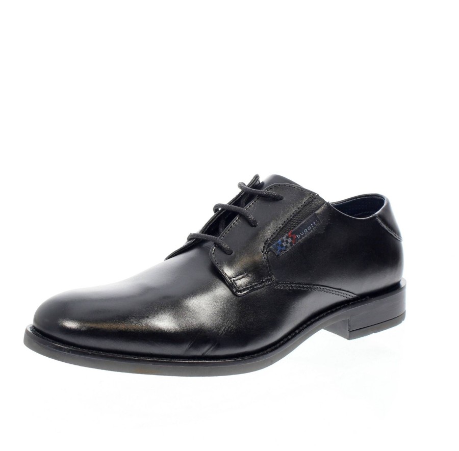 Uomo BUGATTI Stringate | Stringate Derby In Pelle