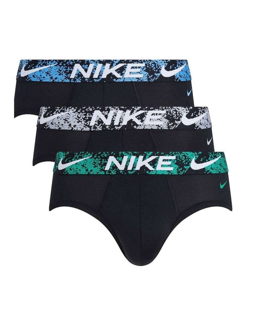 Uomo NIKE Underwear | Dri Fit Essential Micro Hp Brief - 3Pk Slip