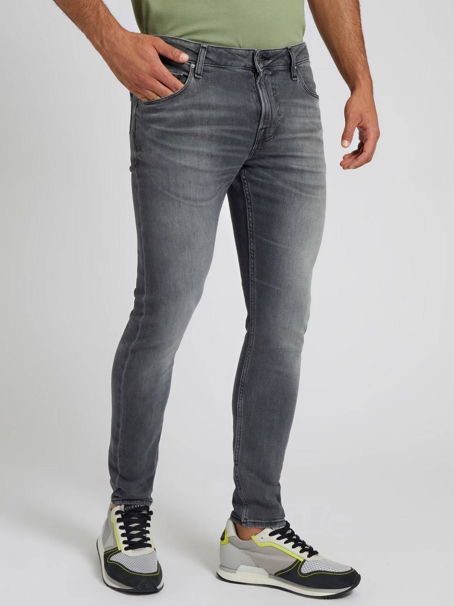 Uomo GUESS Denim Jeans | Denim Chris - Jeans Super Skinny