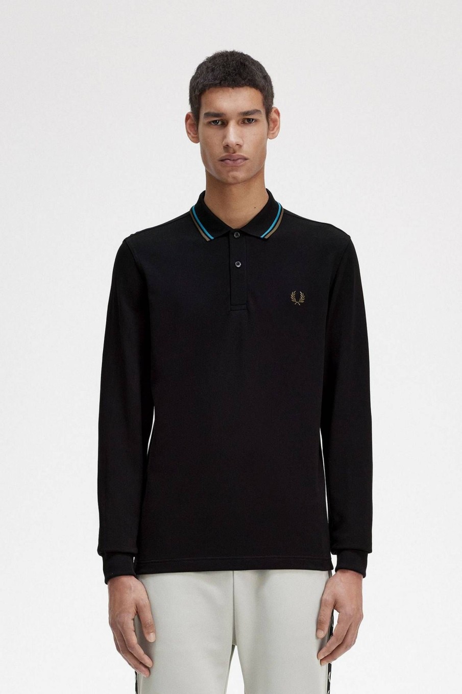 Uomo FRED PERRY Polo | Polo Manica Lunga Pique