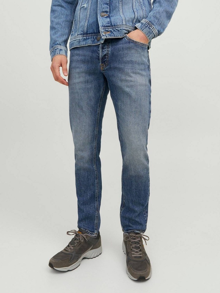 Uomo JACK & JONES Denim Jeans | Tim Original - Jeans Slim/Straight Fit