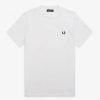 Uomo FRED PERRY T-Shirts | Ringer Tee - T-Shirt A Manica Corta