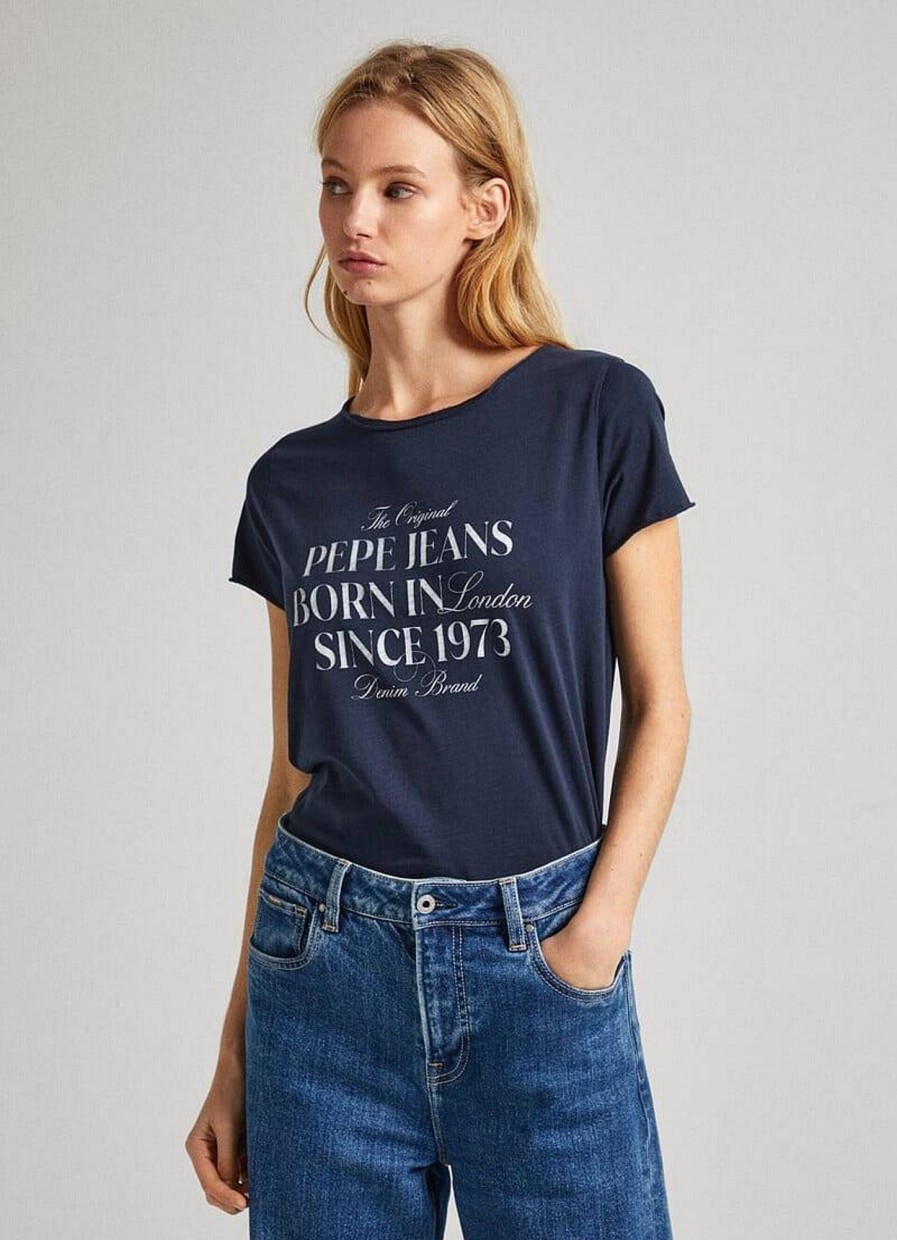 Donna PEPE JEANS T-Shirts | T-Shirt Mc Jasmine