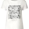 Donna STREET ONE T-Shirts | Sequins Artwork Shirt - Maglietta Con Pailletes