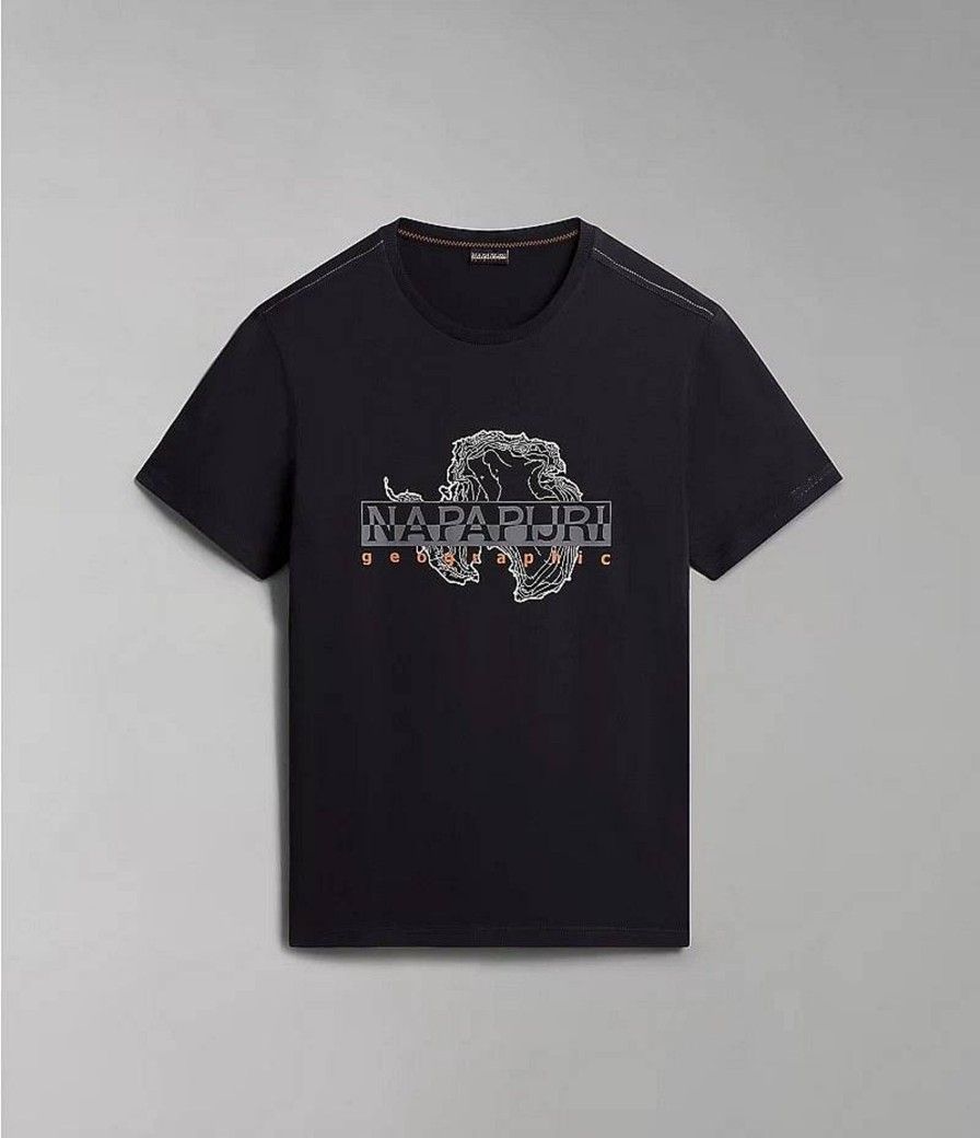 Uomo NAPAPIJRI T-Shirts | S-Iceberg - T-Shirt A Manica Corta