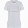 Donna ARMANI EXCHANGE T-Shirts | T-Shirt Con Logo Traforato