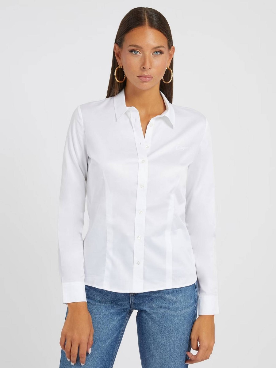 Donna GUESS Camicie | Kate Shirt - Camicia Popeline Slim Fit