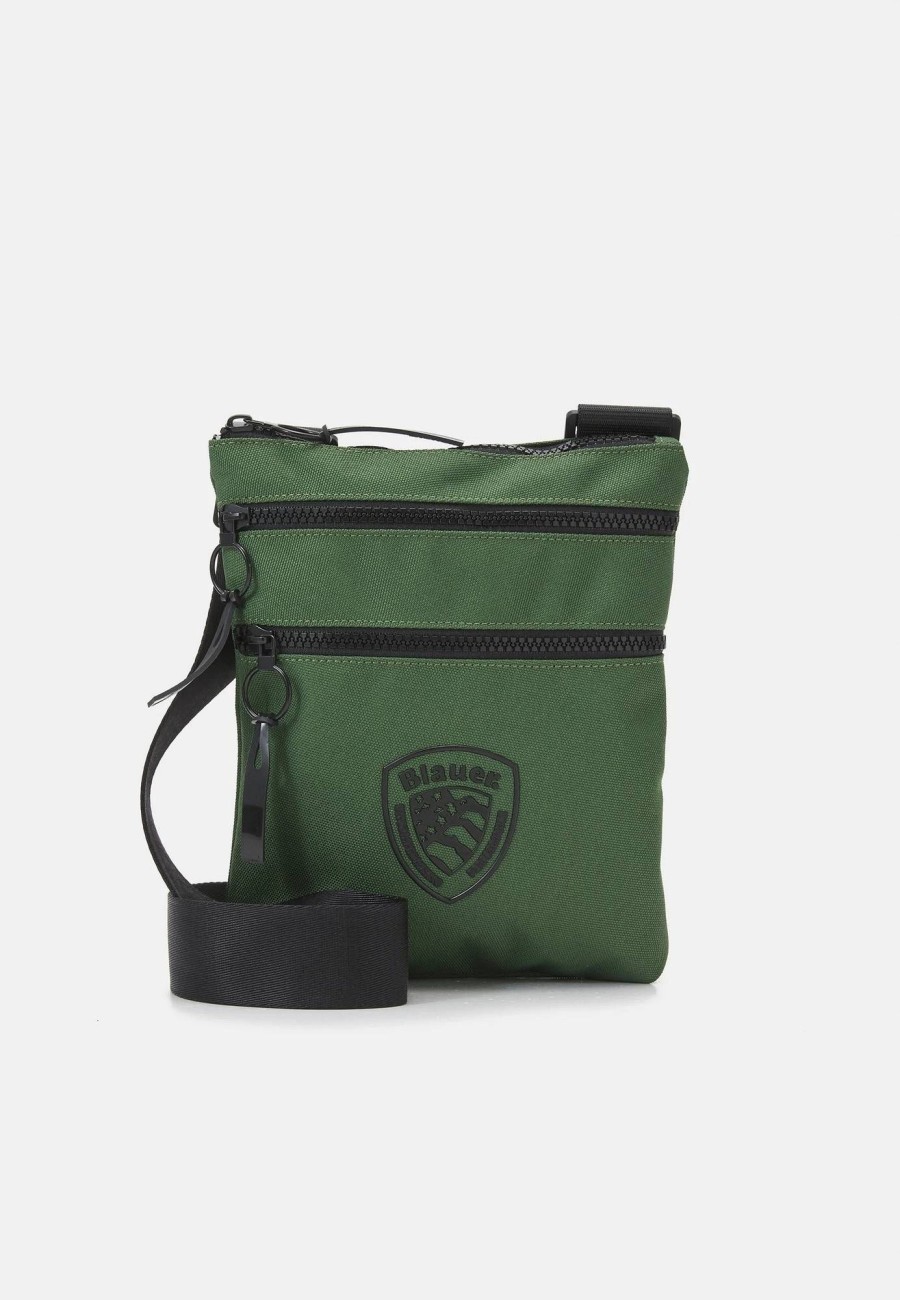 Uomo BLAUER Marsupi E Borselli | Bristol Cordura Nylon Crossbody - Borsello