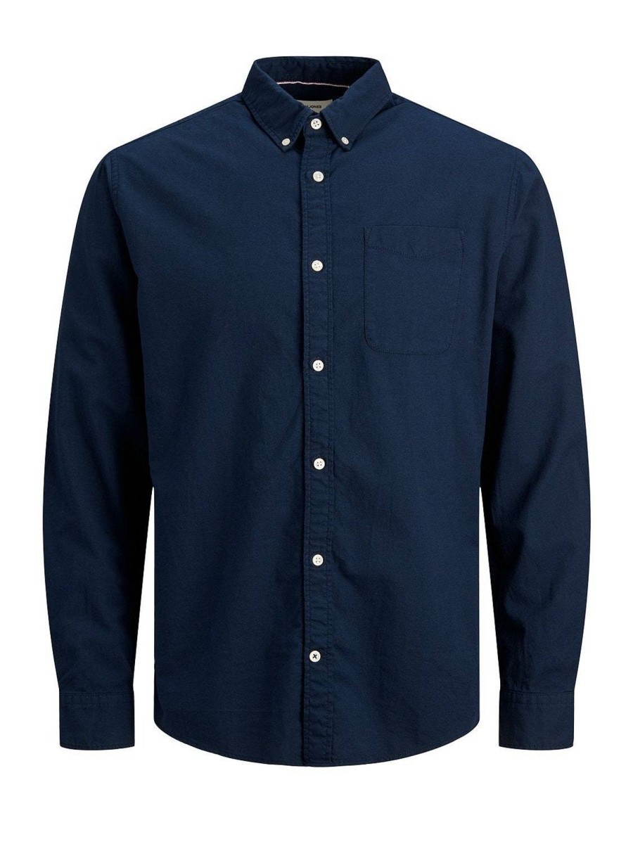 Uomo JACK & JONES Camicie | Oxford Shirt - Camicia Slim