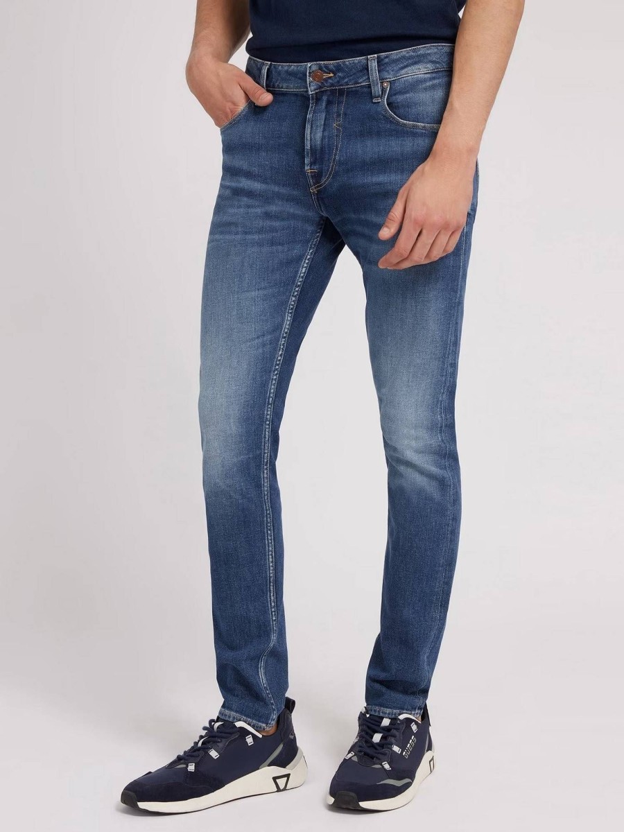 Uomo GUESS Denim Jeans | Denim Chris - Jeans Super Skinny