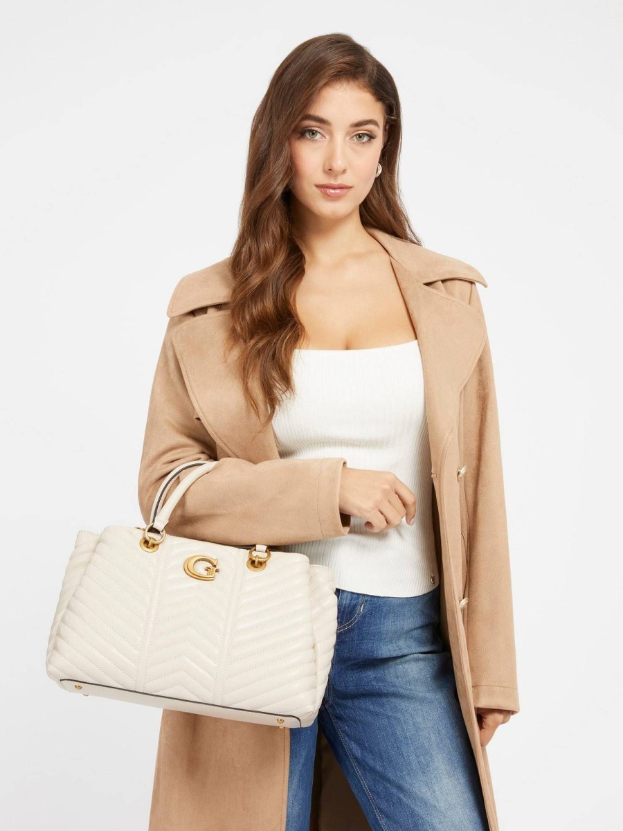 Donna GUESS Borse A Mano | Lovide Satchel - Borsa A Mano Trapuntata