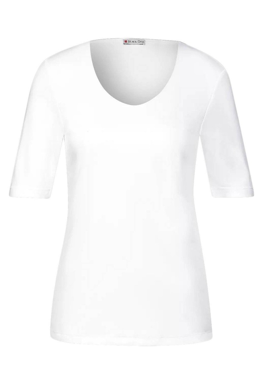 Donna STREET ONE T-Shirts | Style Qr New Palmira - Maglietta Scollo A V