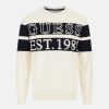 Uomo GUESS Maglieria | Bruno Cn Logo Sweater - Maglione