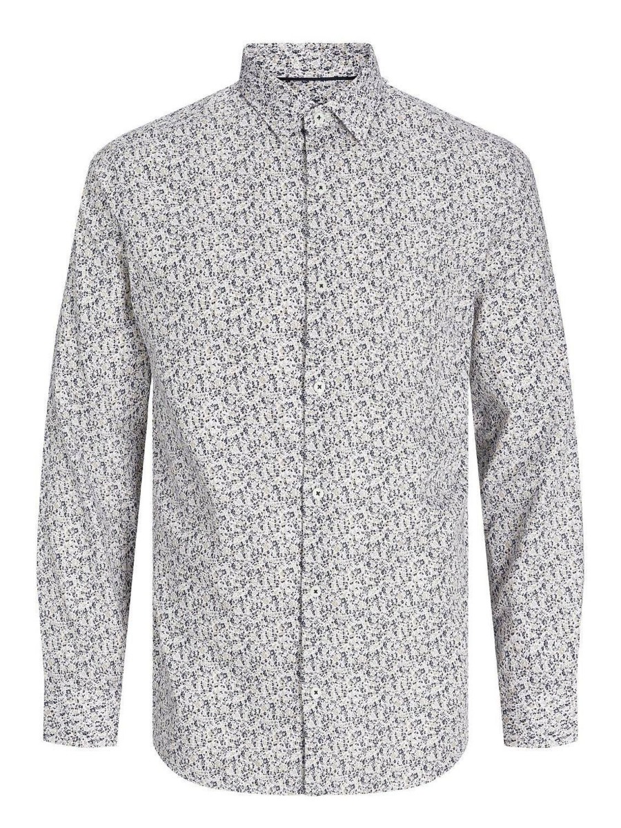 Uomo JACK & JONES Camicie | Nordic Print Shirt Confort Fit - Camicia Con Stampa