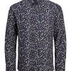 Uomo JACK & JONES Camicie | Nordic Print Shirt Confort Fit - Camicia Con Stampa