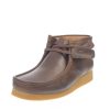 Uomo CLARKS Stringate | Wallabee Evo Mid - Mocassini Stringati In Pelle