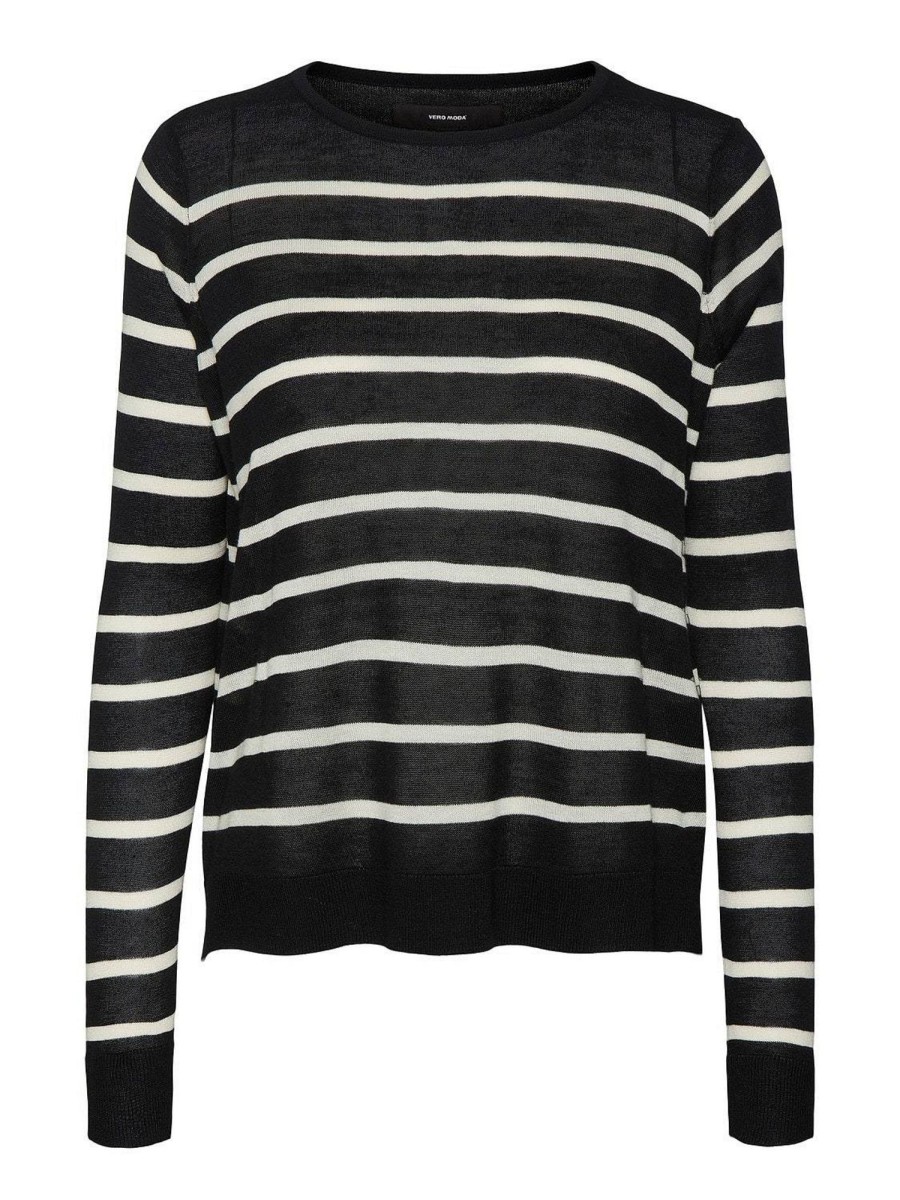 Donna VERO MODA Pullover E Cardigan | Vmnova Ls O-Neck Pullover