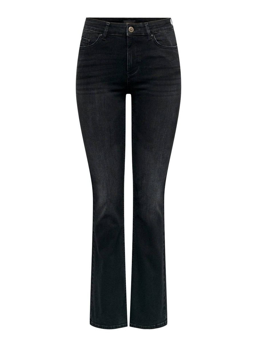 Donna ONLY Denim Jeans | Blush - Mid Flared Jeans