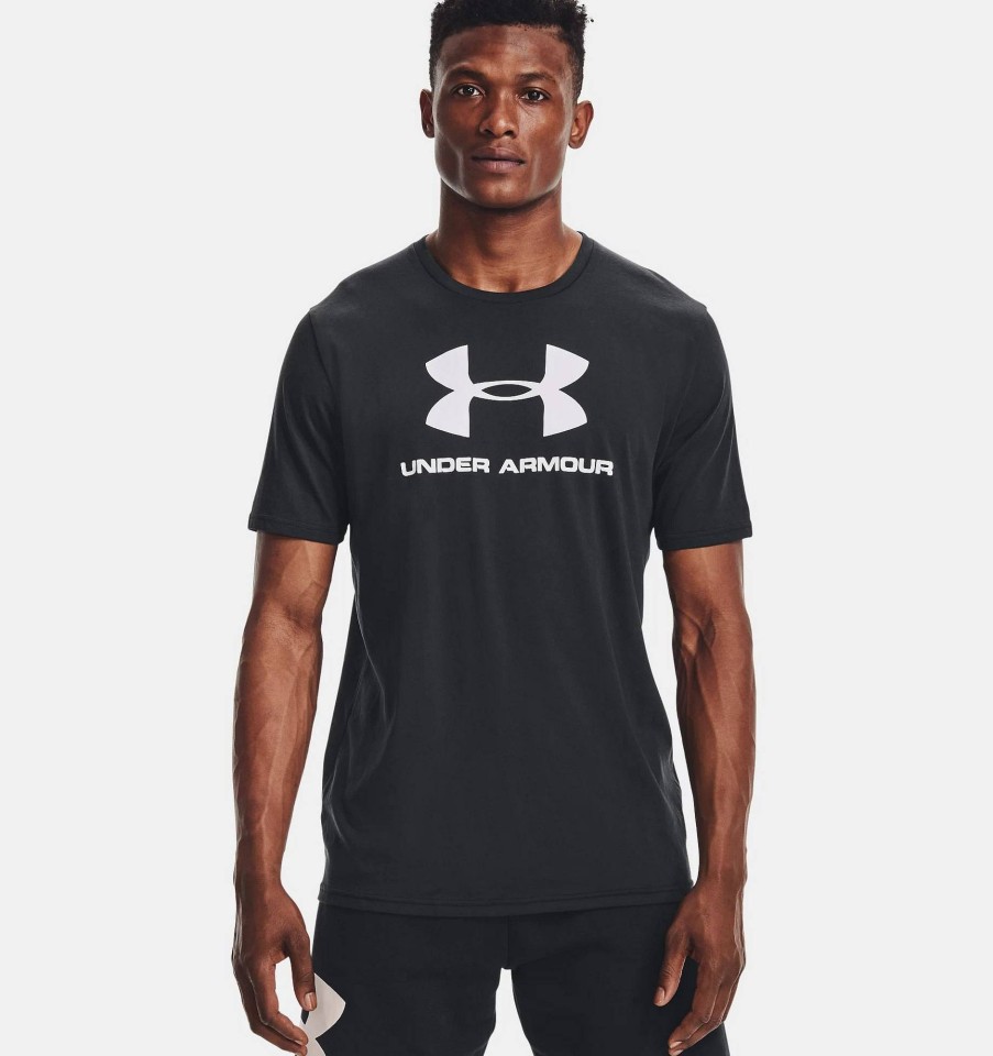 Uomo UNDER ARMOUR T-Shirts | Tee Big Sportstyle Logo - T-Shirt A Manica Corta