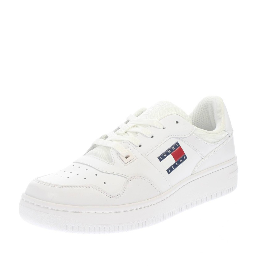 Donna TOMMY HILFIGER Sneakers | Retro Basket Essential - Sneakers In Pelle