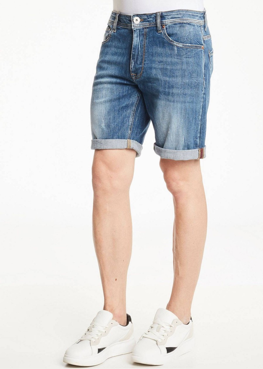 Uomo GAUDI' Bermuda | Bermuda Denim Stretch