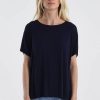 Donna MOLLY BRACKEN T-Shirts | Ladies Knitted Tee - T-Shirt In Viscosa Stretch