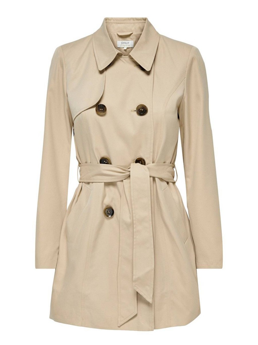 Donna ONLY Giubbotti E Cappotti | Valerie - Trenchcoat Cc Otw