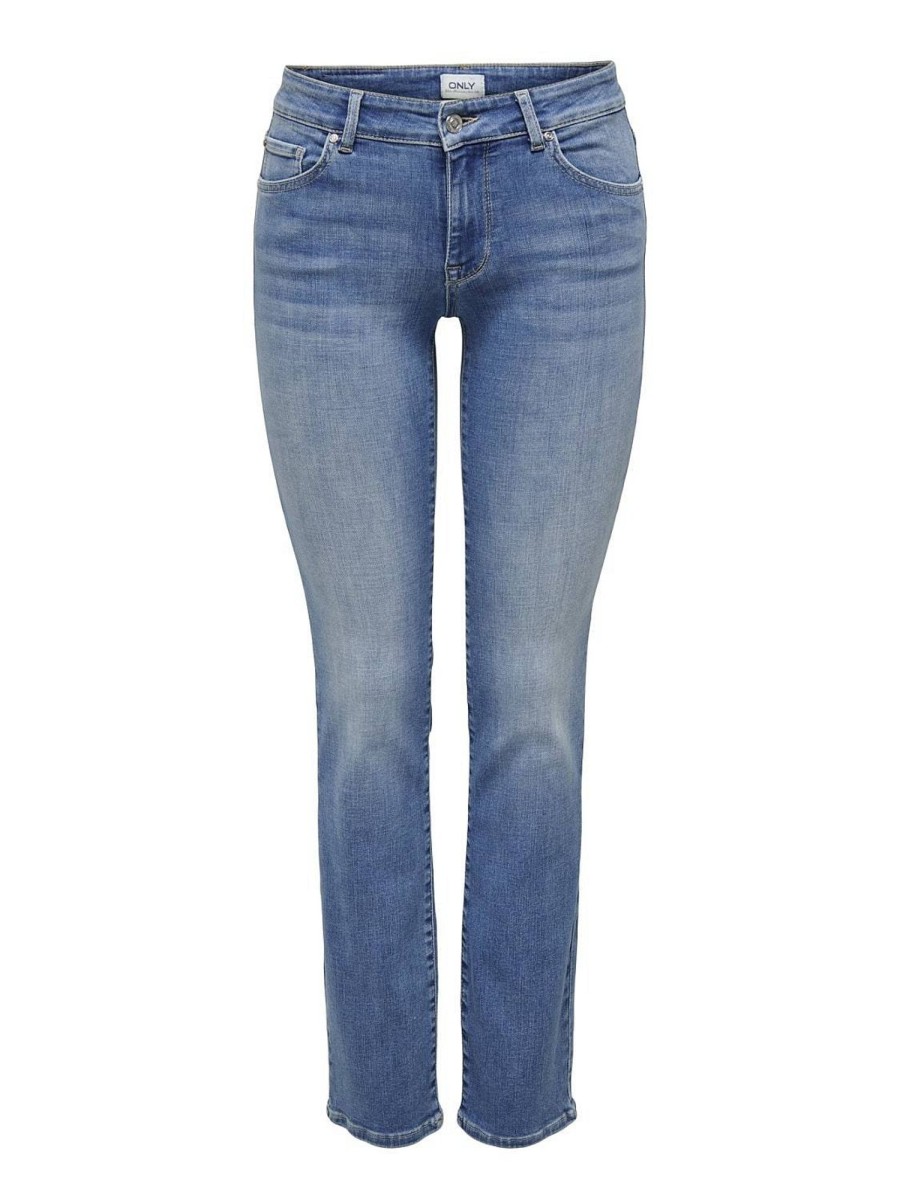 Donna ONLY Denim Jeans | Alicia Regular Straight - Jeans