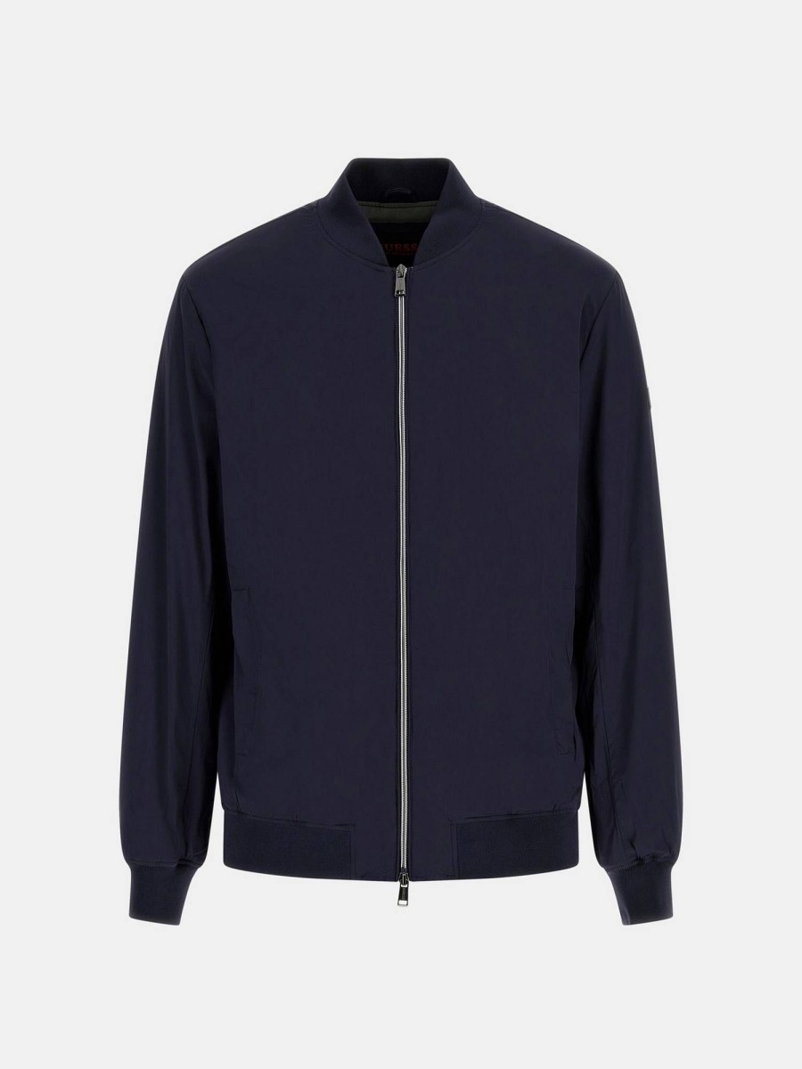 Uomo GUESS Giubbotti E Cappotti | Jacket Bomber Stretch