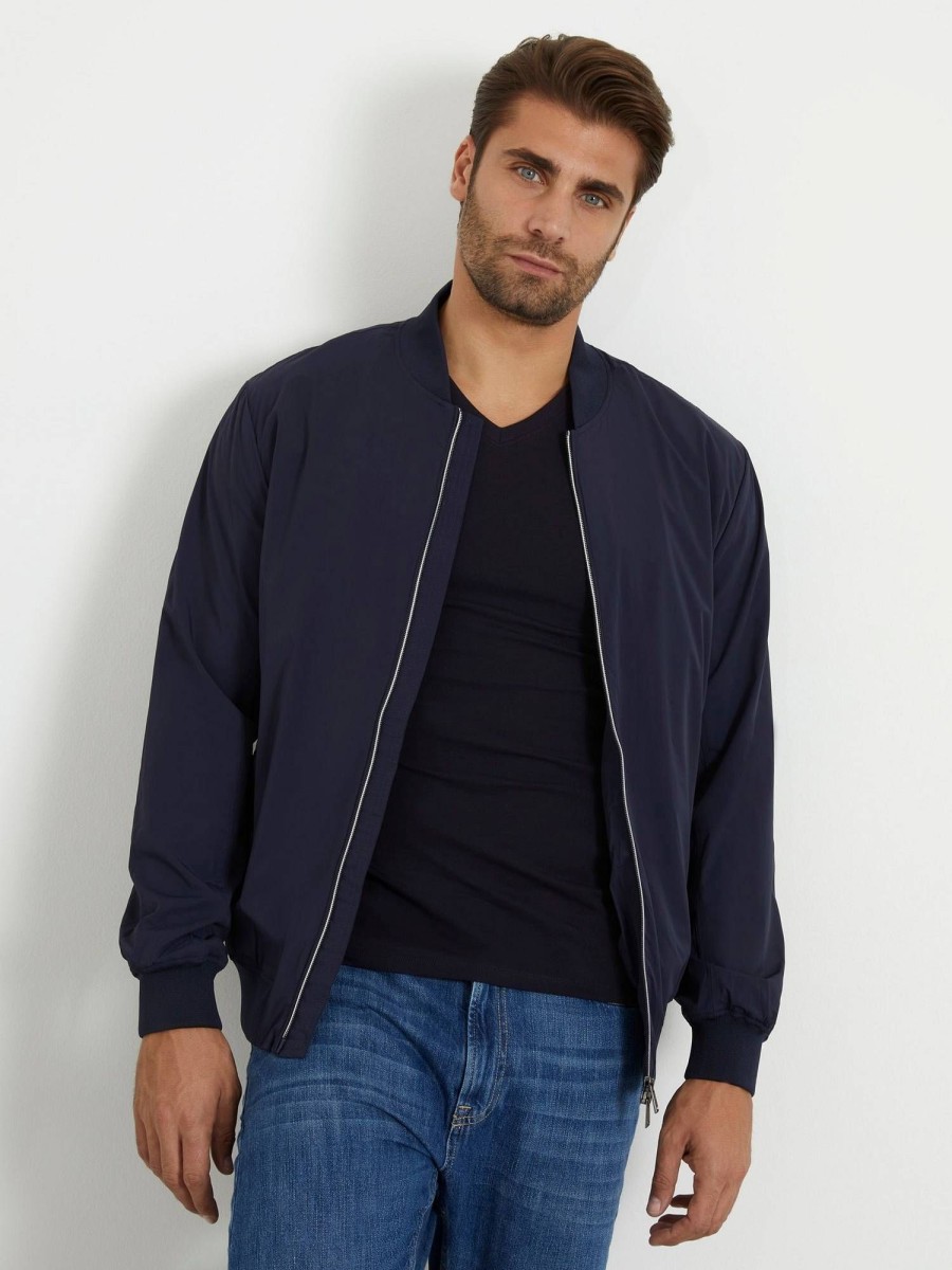 Uomo GUESS Giubbotti E Cappotti | Jacket Bomber Stretch