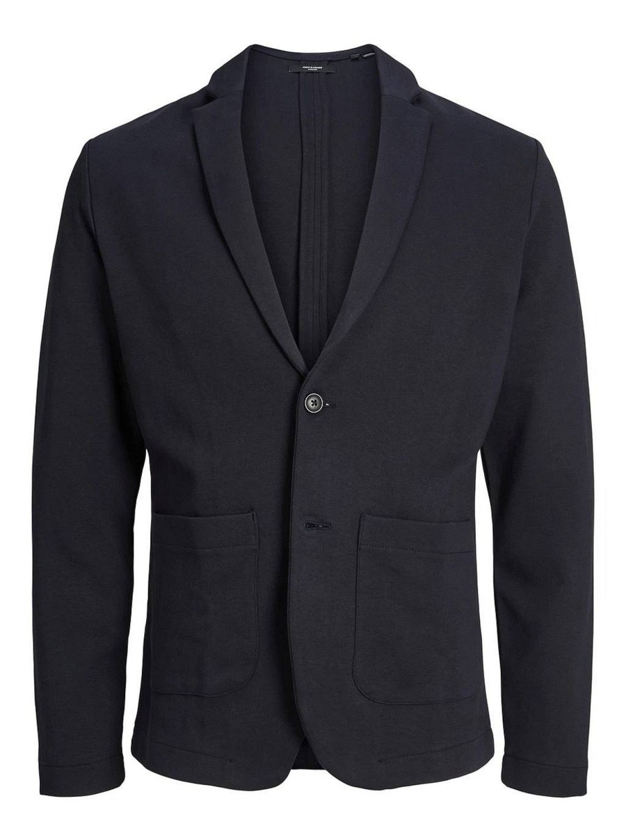 Uomo JACK & JONES Giacche Blazers | Jprblacraig Sweat Blazer - Giacca In Felpa