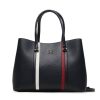 Donna TOMMY HILFIGER Borse A Spalla | Emblem Satchel - Borsa A Spalla Con Tracolla