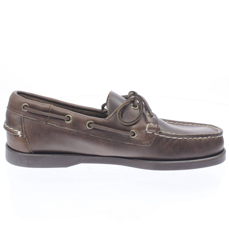 Uomo SEBAGO Scarpe Da Barca | Docksides Portland Waxed - Vela In Pelle