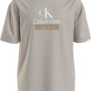 Uomo CALVIN KLEIN JEANS T-Shirts | Stacked Archival Tee - T-Shirt Con Logo