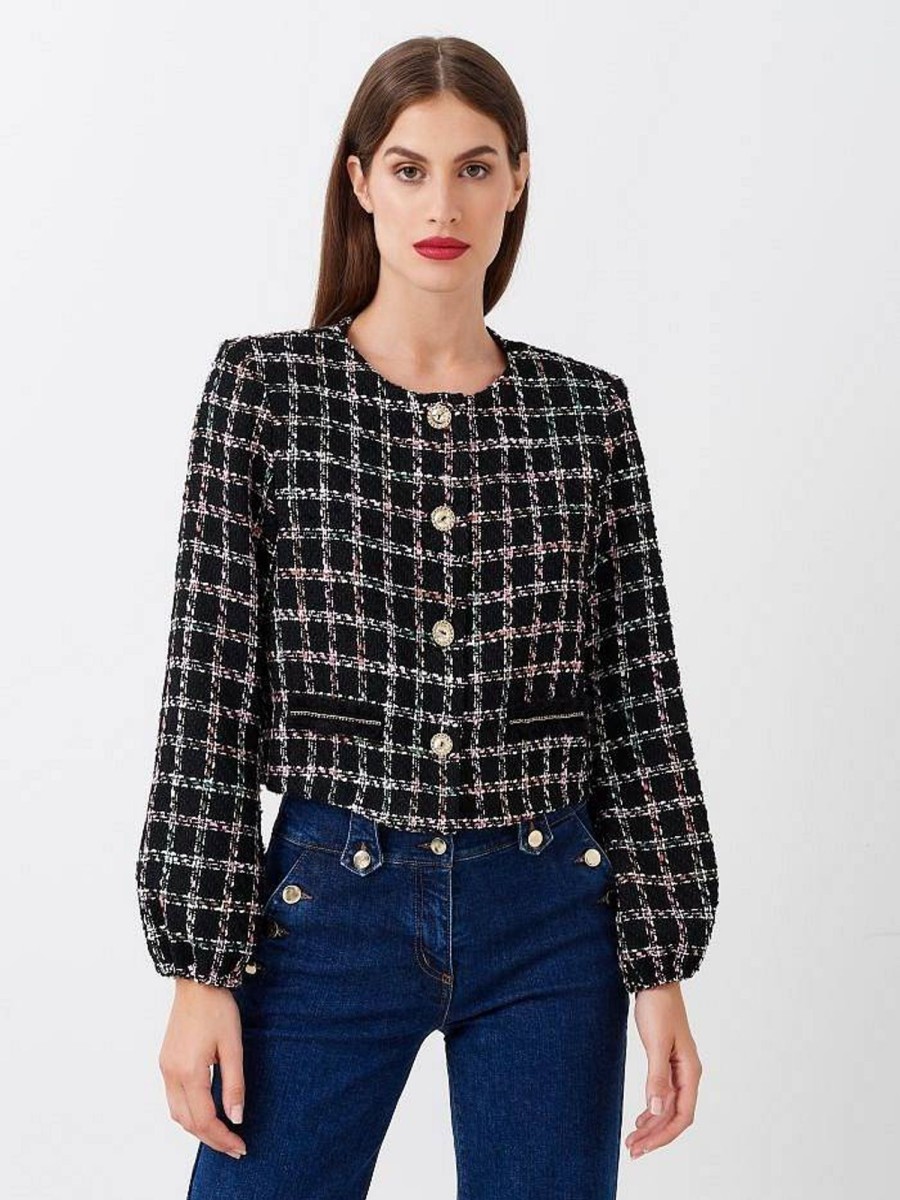 Donna RINASCIMENTO Giacche E Blazer | Roger-W - Giacca Corta In Tweed