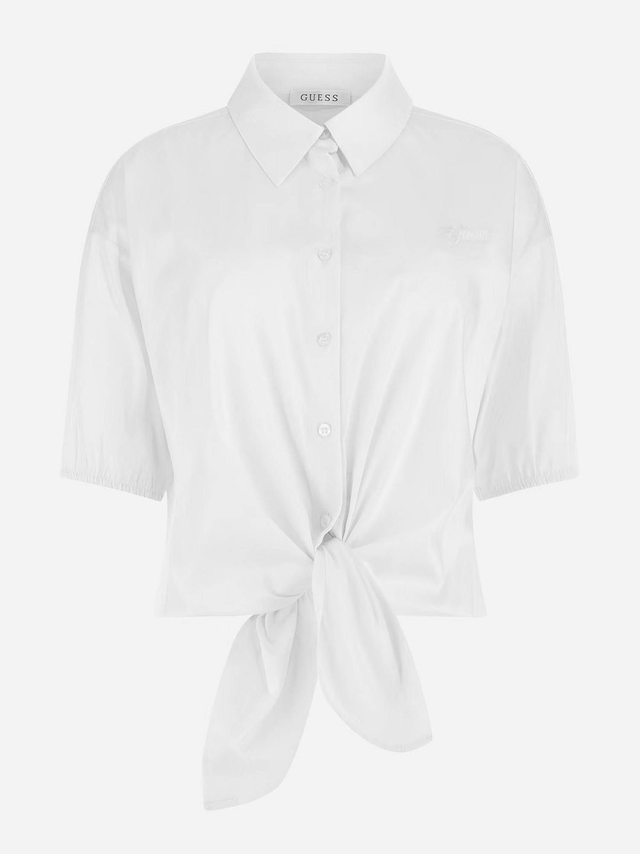 Donna GUESS Camicie | Bowed June Shirts - Camicia Con Nodo