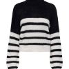 Donna ONLY Pullover E Cardigan | Piumo Stripe Rollneck - Pullover A Righe Collo Alto