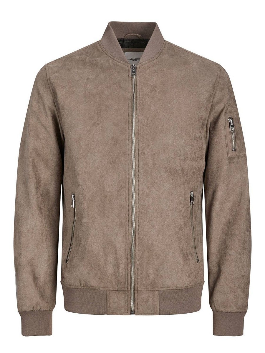 Uomo JACK & JONES Giubbotti E Cappotti | Rocky Jacket Suede - Giacca