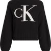 Donna CALVIN KLEIN JEANS Pullover E Cardigan | Blown Up Ck Loose Sweater - Maglione Collo Alto