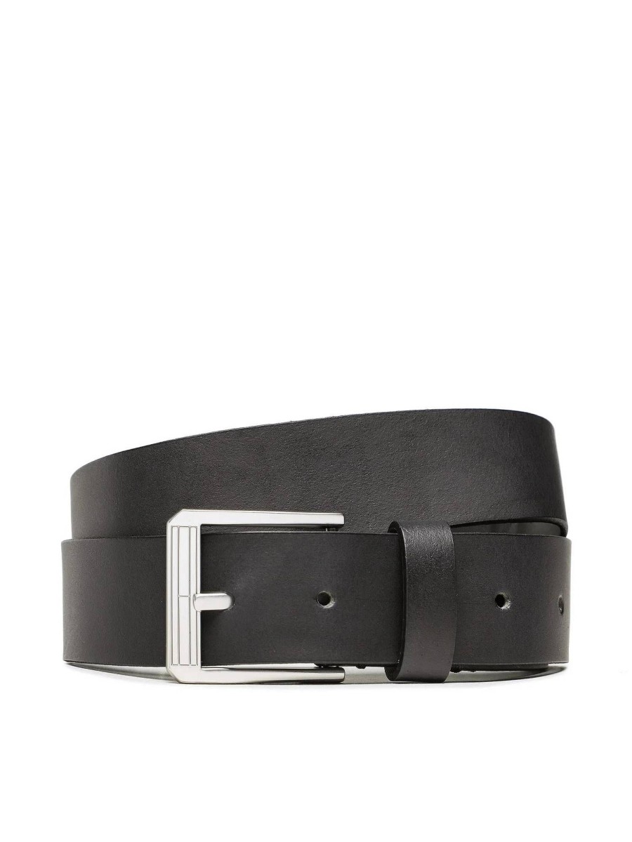 Uomo TOMMY HILFIGER Cinture | Finley Belt 3,5 - Cintura In Pelle