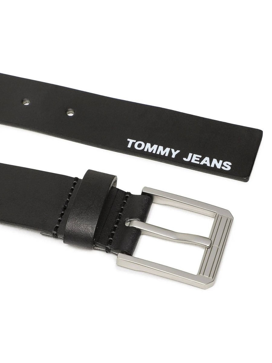 Uomo TOMMY HILFIGER Cinture | Finley Belt 3,5 - Cintura In Pelle