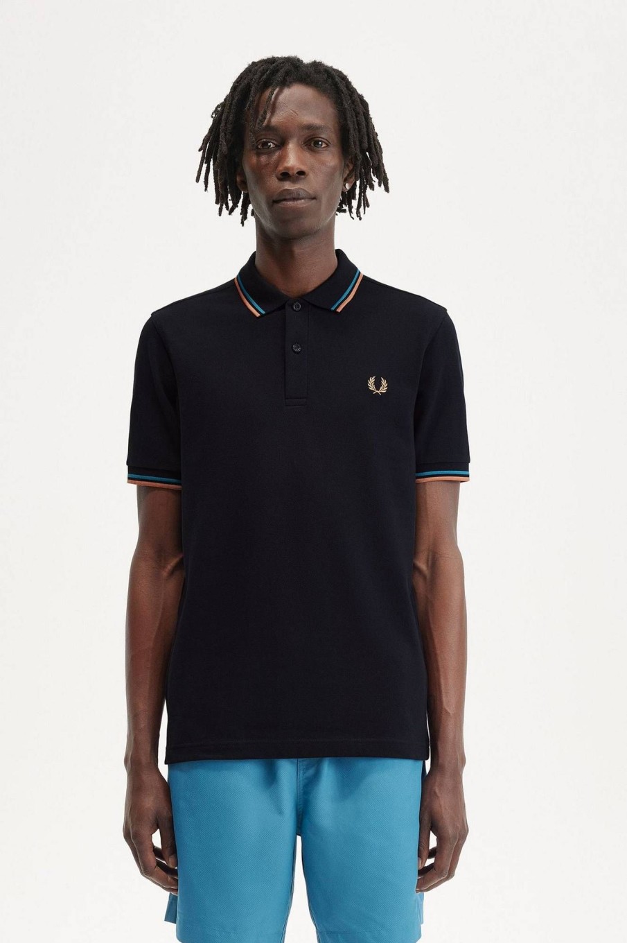 Uomo FRED PERRY Polo | Polo Manica Corta Slim Fit