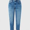 Donna PEPE JEANS Denim Jeans | Violet Denim Pants - Jeans Mom Fit