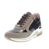 Donna KEYS Sneakers | Sneakers In Pelle Con Zeppa